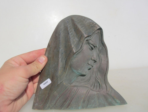 Vintage art bronze - vintage, plaque