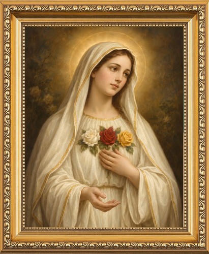 Mystical rose blessed virgin - rose,