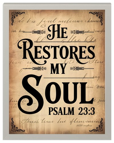 Restores soul psalm - my,