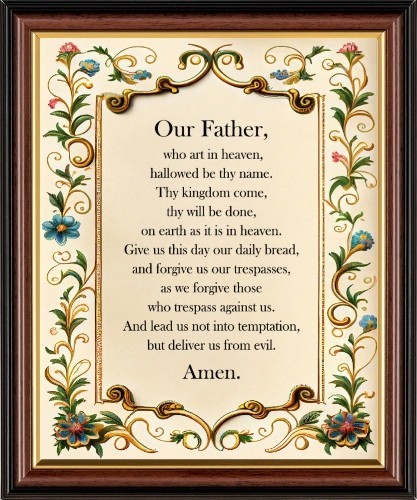 The lord prayer - lord's,