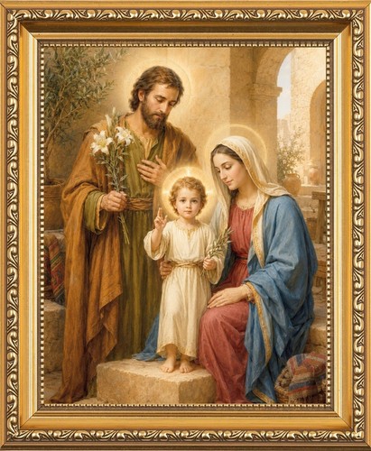 The holy family - family, joseph