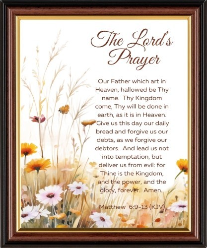 The lord prayer our - -, father