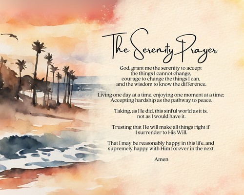 God grant the serenity - the,