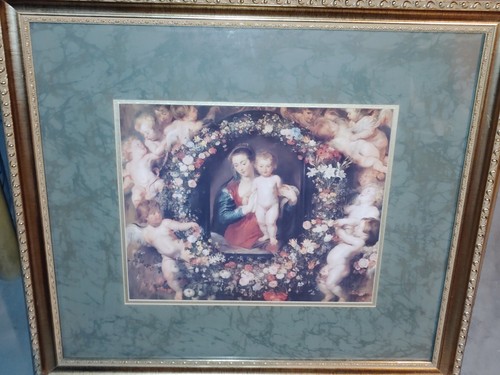 Christianity framed print - framed,