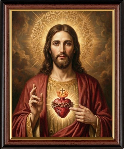 The sacred heart our lord - sacred, of