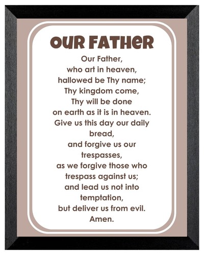 Lord prayer our - our, father