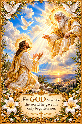 Jesus christian art print - art,