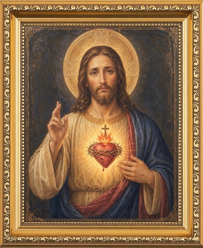 The sacred heart - sacred, jesus