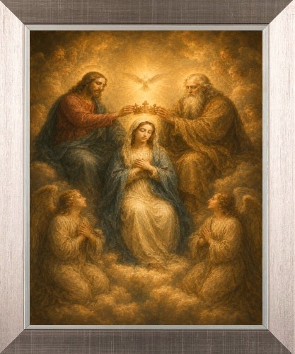 The coronation virgin - the, of