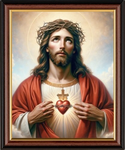 The sacred heart jesus - of,