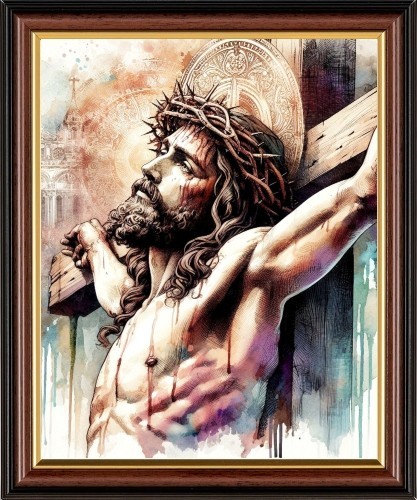 The crucifixion jesus - the,