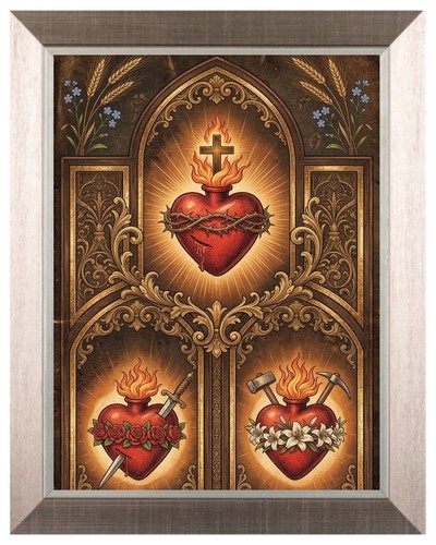 Sacred hearts the holy - hearts, of