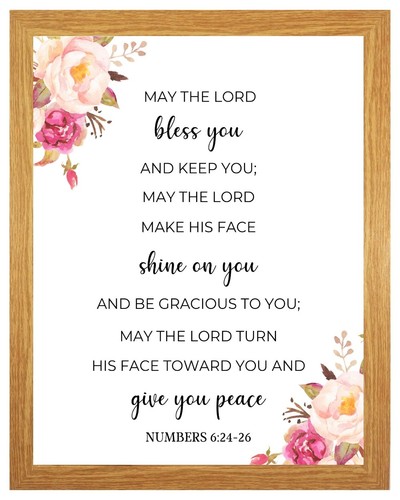 May the lord bless - bless, and