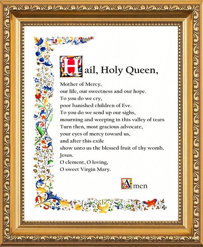 Hail holy queen mother - hail,
