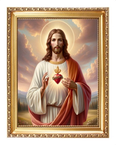 Sacred heart jesus christ - of,