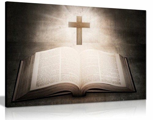 Holy bible christian canvas - christian,