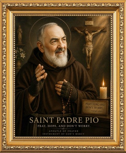 Saint padre pio - saint, &