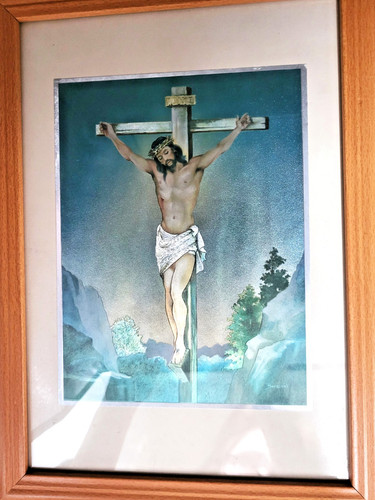 Foil picture of jesus - ,