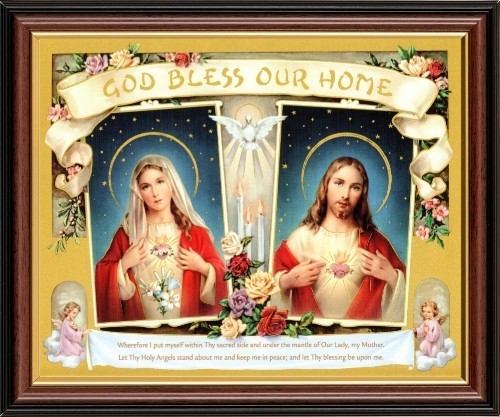 God bless our home sacred - god,