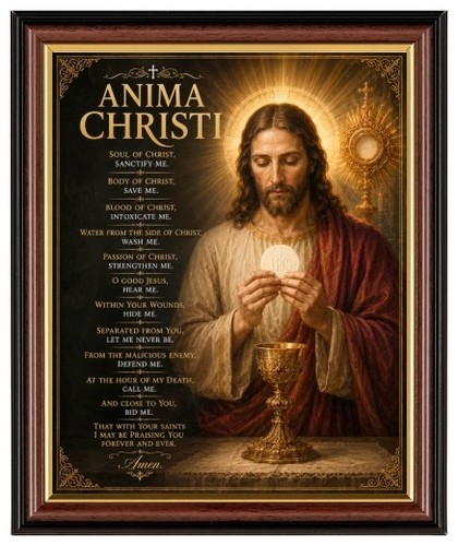 Anima christi soul of christ - of,