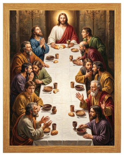 The last supper - supper, with