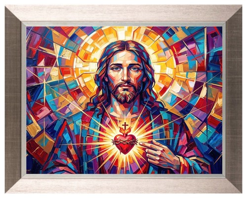 The sacred heart jesus - sacred,