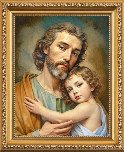 Saint joseph baby jesus - baby,