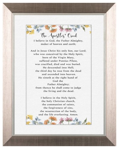 The apostles creed - creed, (