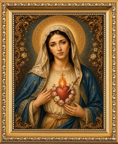 The immaculate heart - heart,