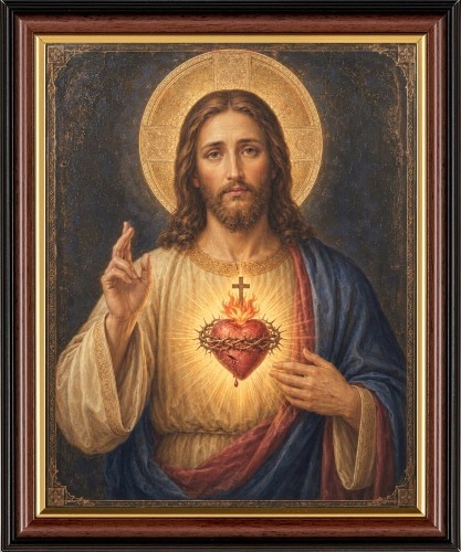 The sacred heart jesus - the,